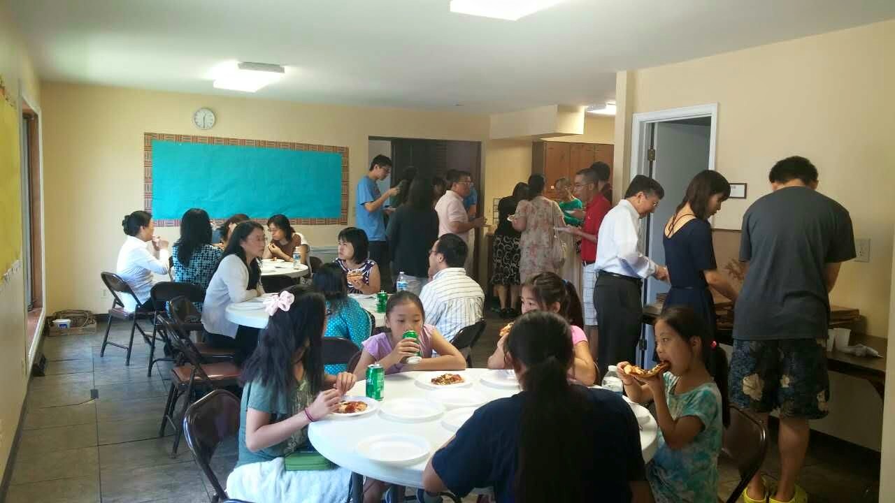 Stlouis chinese christian fellowship at chruch lunch